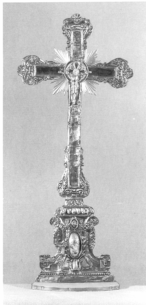 croce d'altare - bottega lombarda (sec. XVIII)