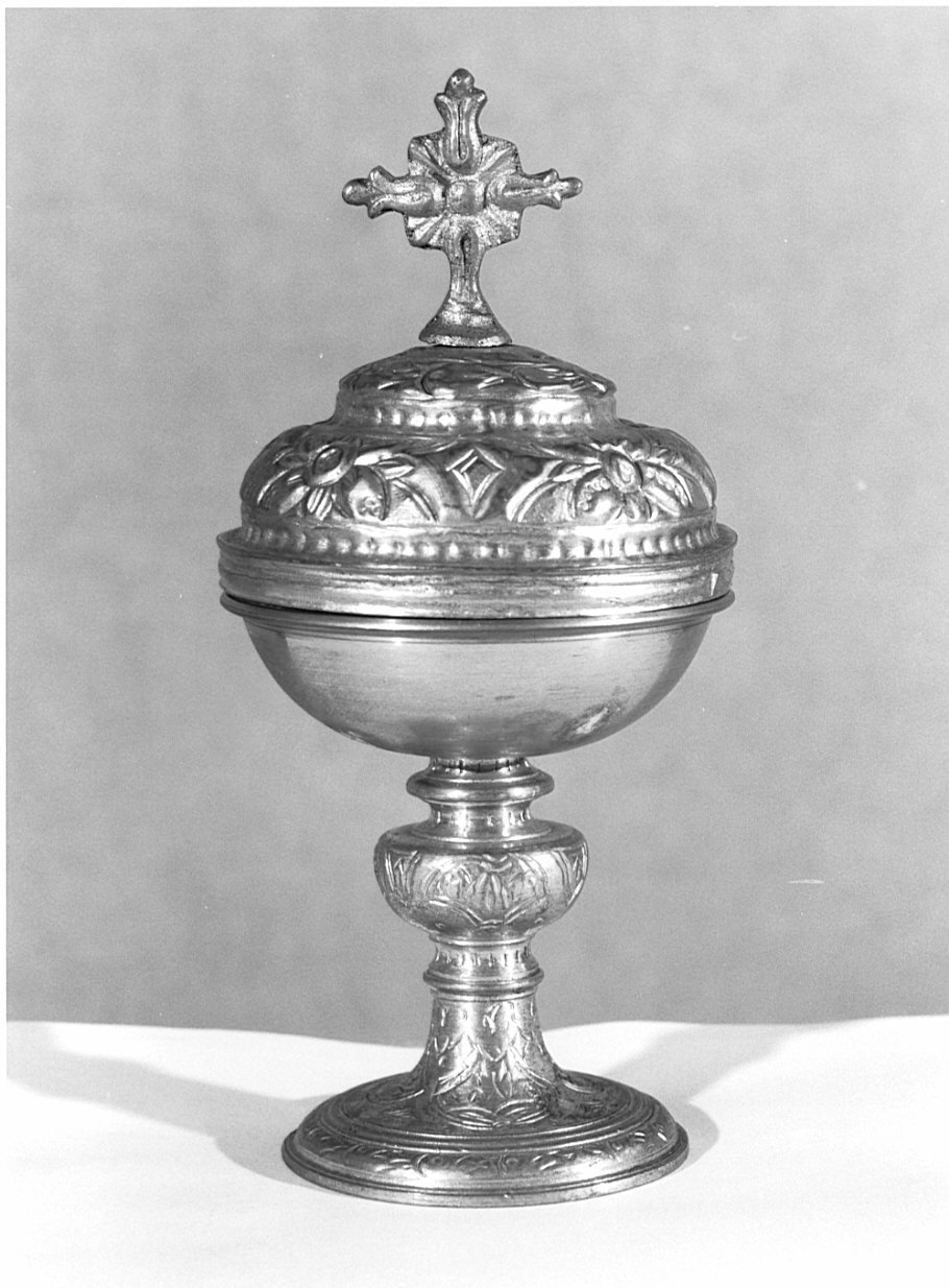 pisside, opera isolata - bottega lombarda (sec. XIX)