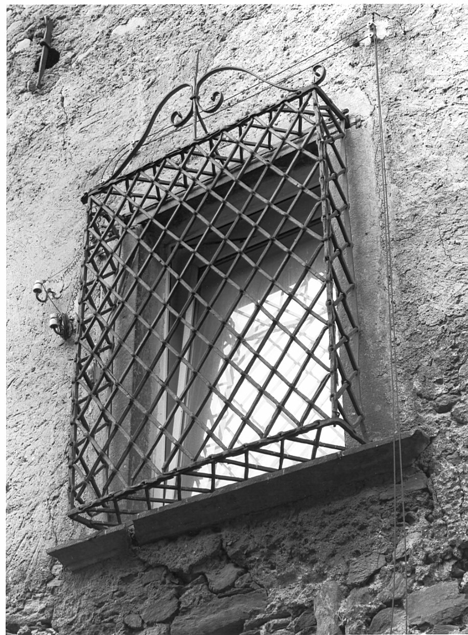 inferriata - ambito valtellinese (sec. XVIII)