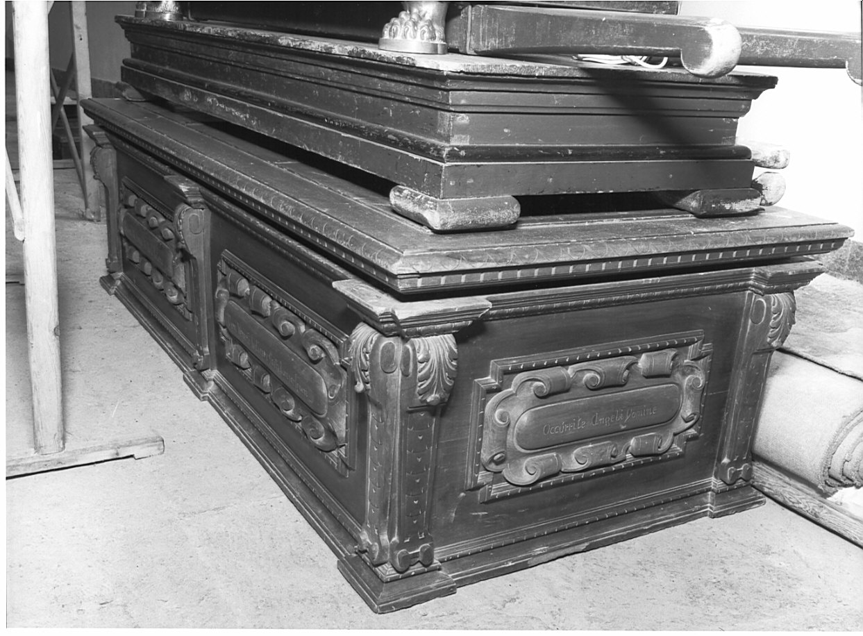 catafalco - bottega lombarda (secc. XVIII/ XIX)