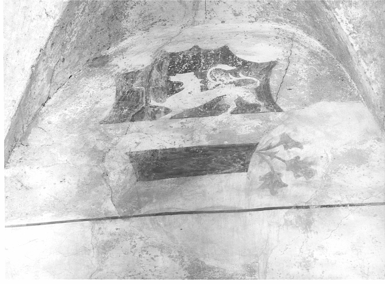 Stemma gentilizio della famiglia Besta (dipinto, elemento d'insieme) - ambito lombardo (prima metà sec. XVI)