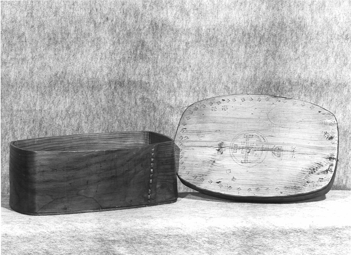 stampo per burro, opera isolata - ambito valtellinese (ultimo quarto sec. XIX)