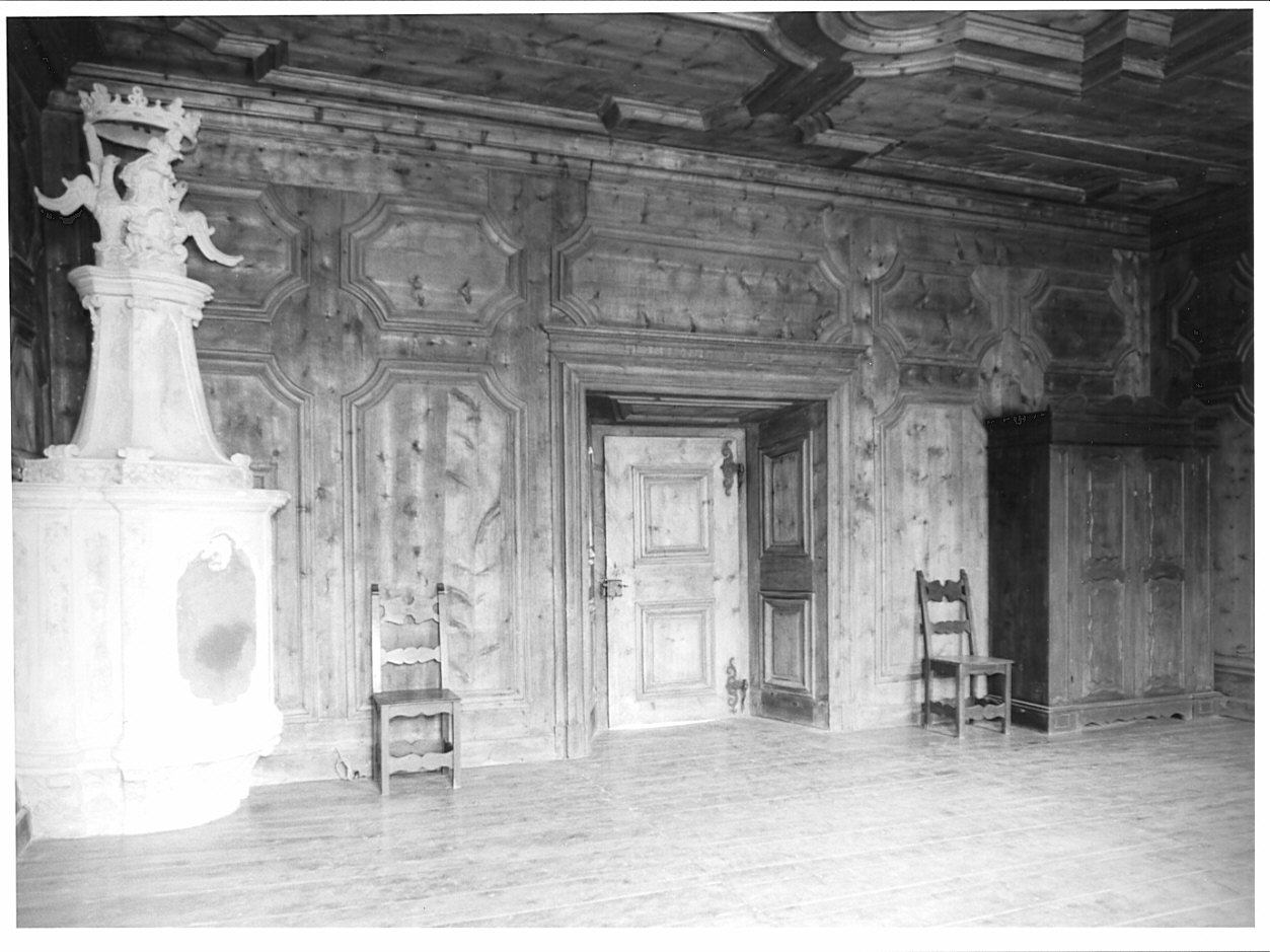 boiserie, opera isolata - ambito valtellinese (sec. XVIII)