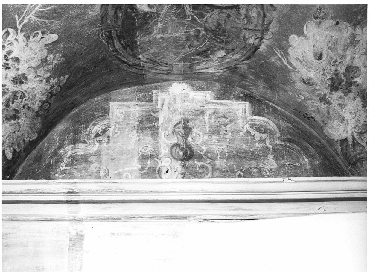 Motivi decorativi con mascherone (dipinto, elemento d'insieme) - ambito lombardo (seconda metà sec. XVI)