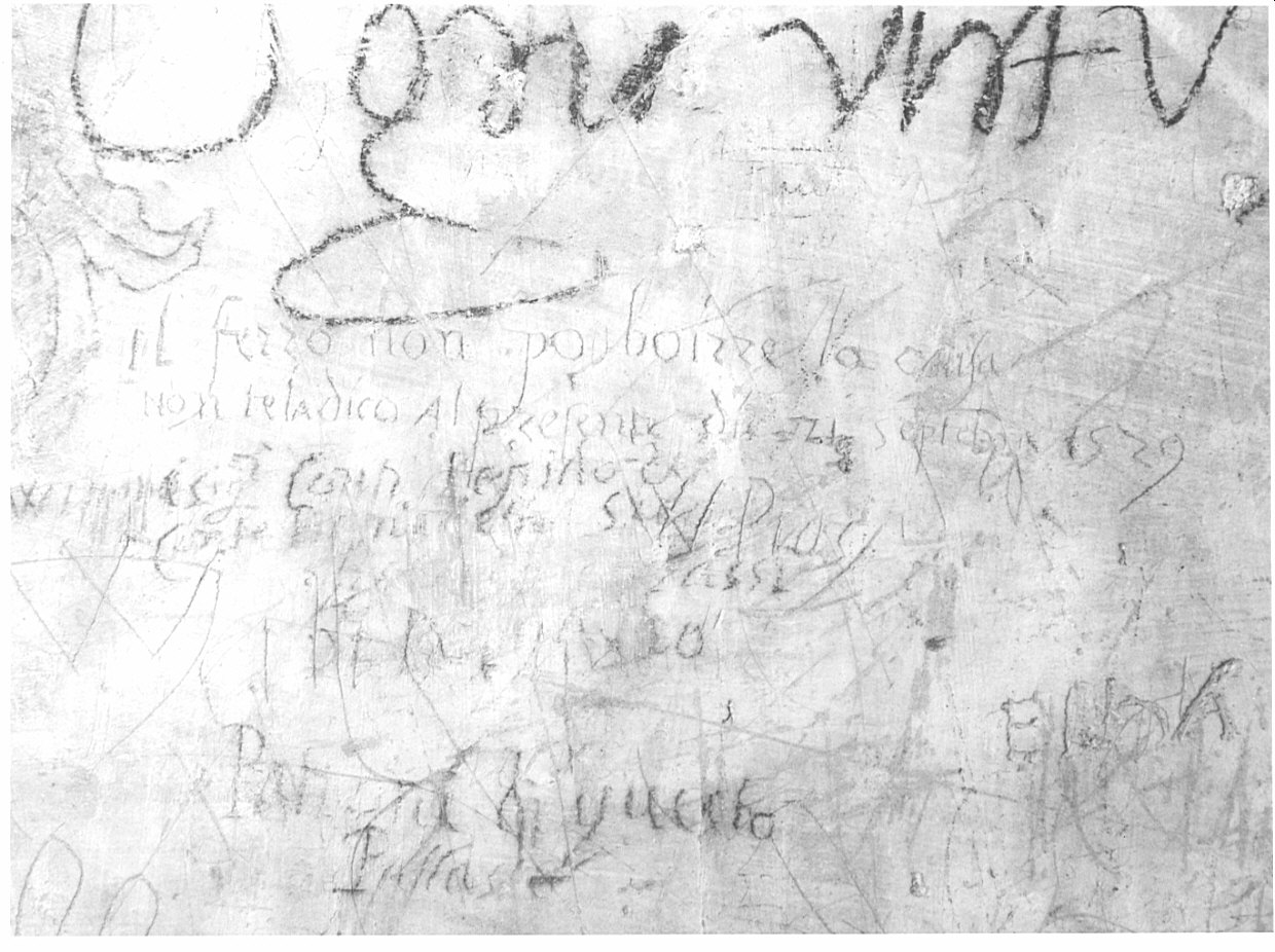 graffito - ambito lombardo (sec. XVI, sec. XVI, sec. XVI, sec. XVII)