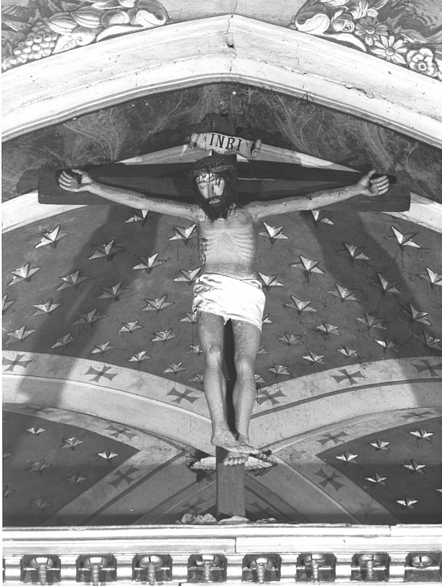 crocifisso, opera isolata - bottega lombarda (seconda metà sec. XVII)