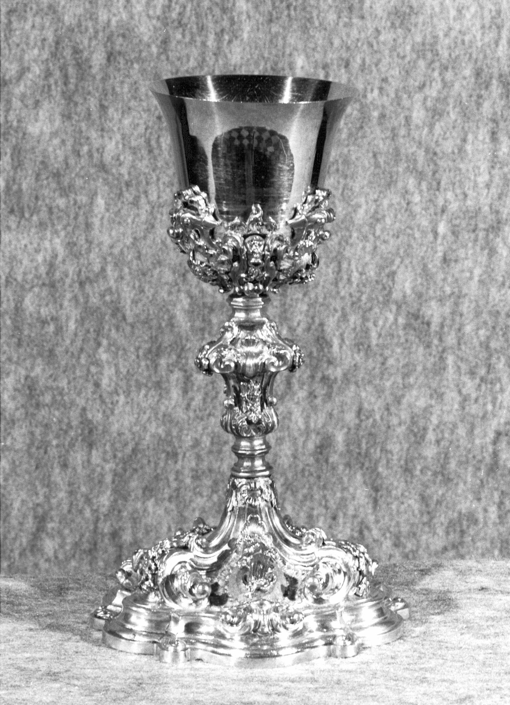 calice, opera isolata - bottega lombarda (sec. XVIII)