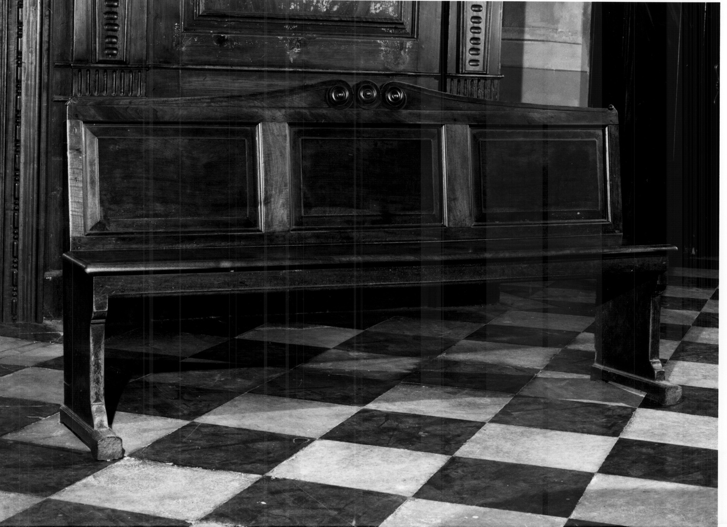 panca, serie - bottega lombarda (fine/inizio secc. XIX/ XX)