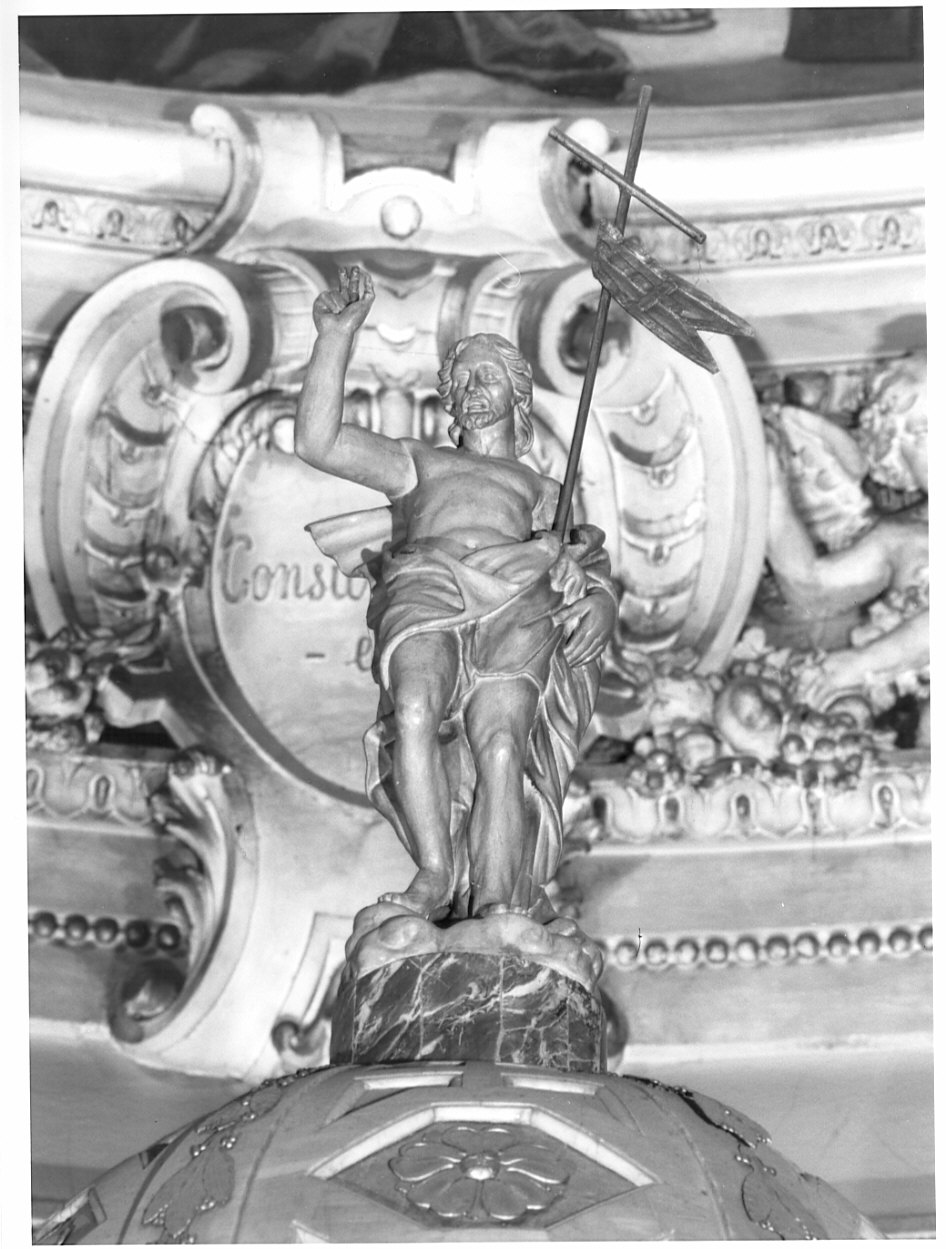 Cristo redentore benedicente (statua, elemento d'insieme) - bottega lombarda (seconda metà sec. XIX)