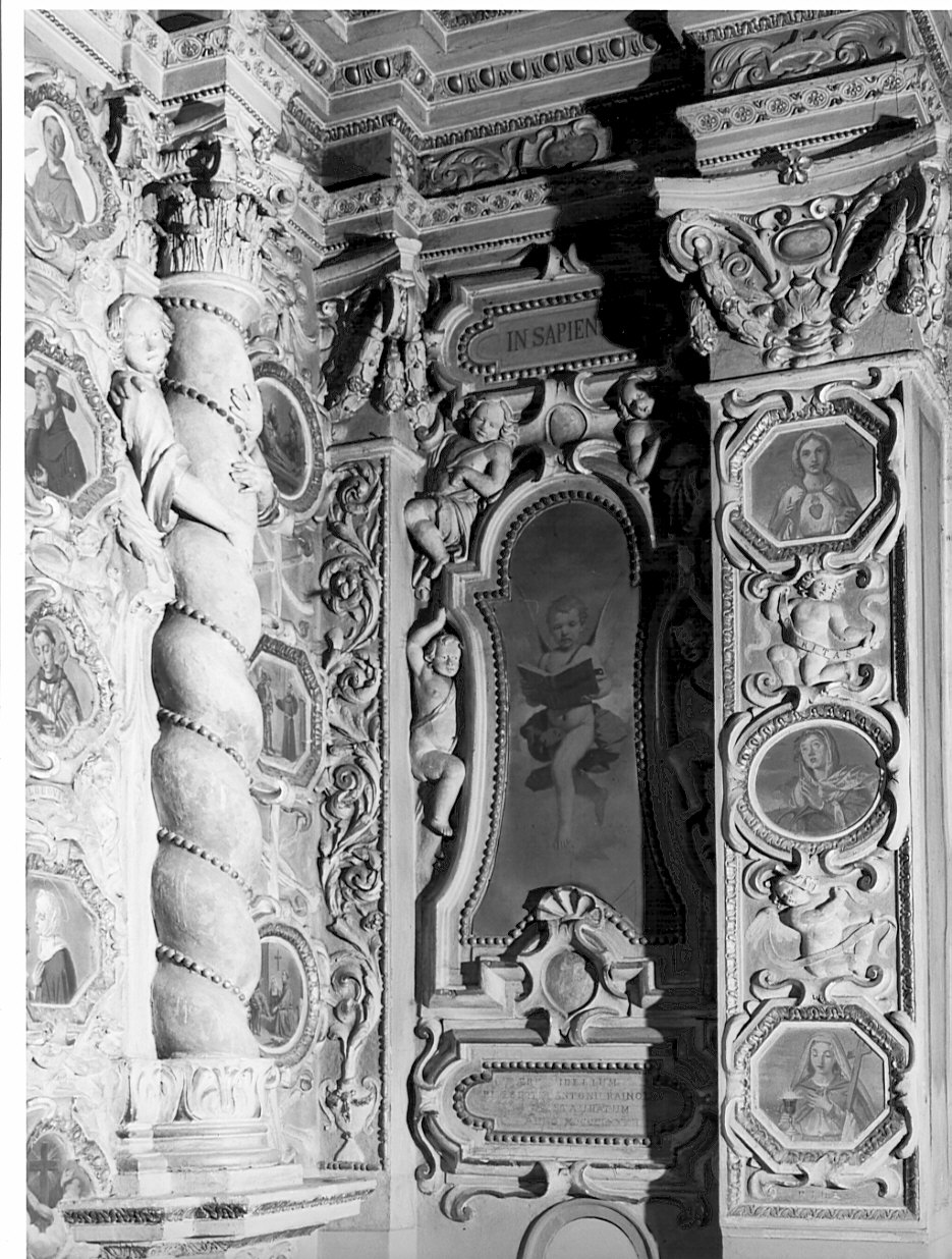 decorazione plastica, elemento d'insieme - ambito valtellinese (sec. XIX)