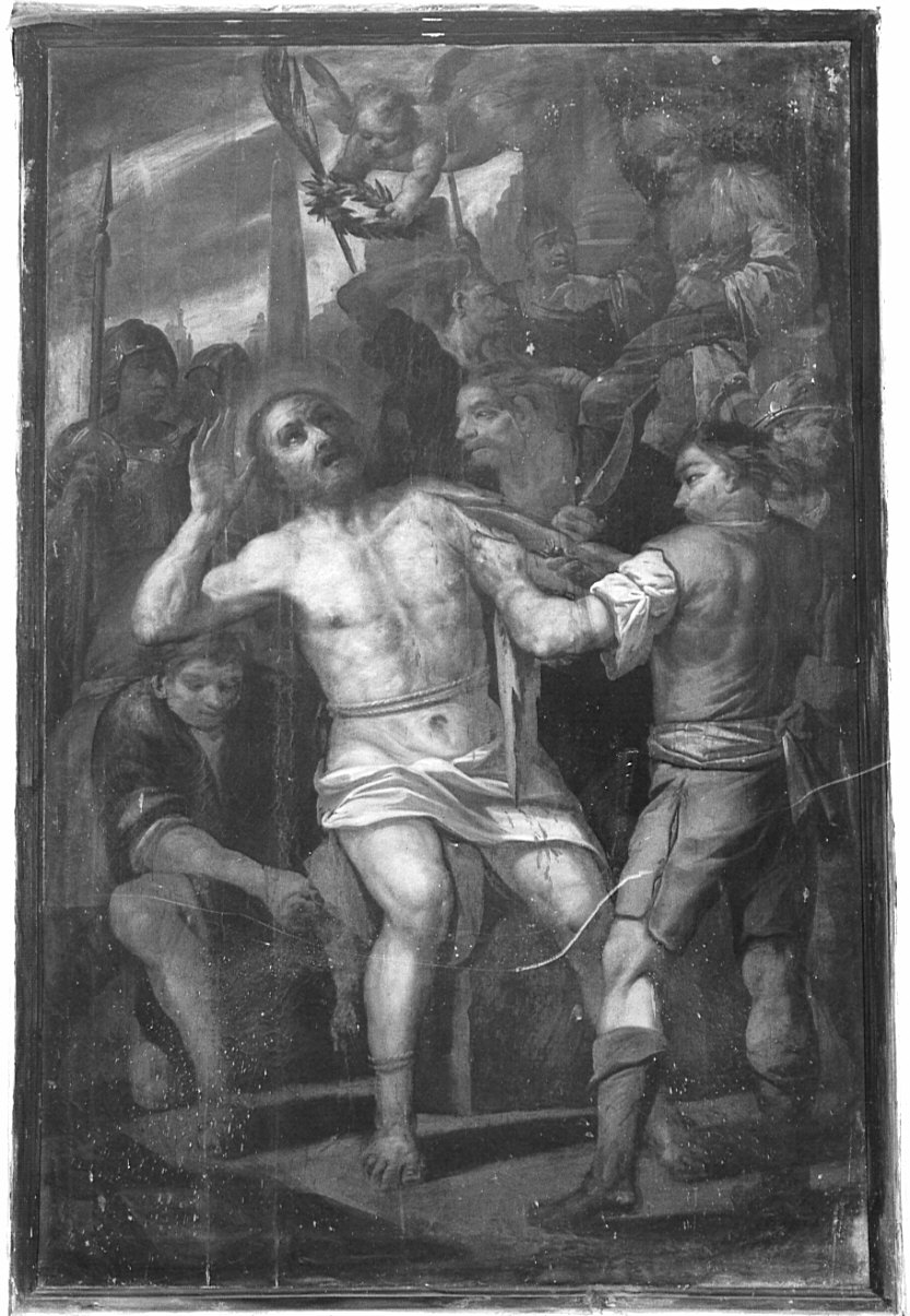 martirio di San Bartolomeo (dipinto, opera isolata) di Piatti Francesco (fine/inizio secc. XVII/ XVIII)