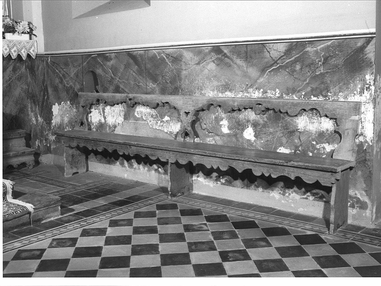 panca, opera isolata - produzione lombarda (sec. XVIII)