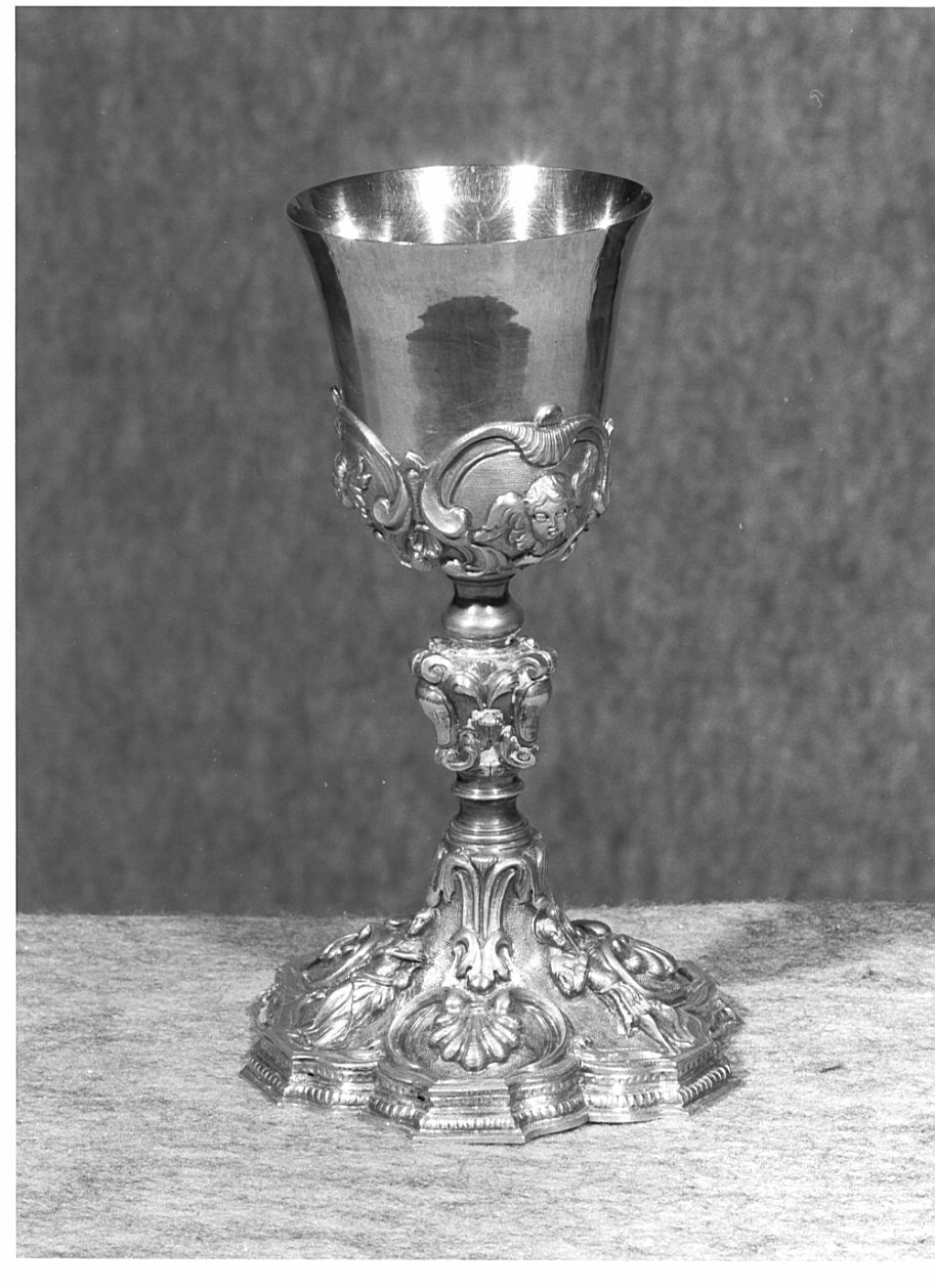 calice, opera isolata - produzione lombarda (sec. XVIII)