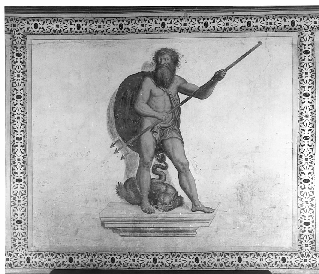 Nettuno (dipinto, ciclo) di Caneva Antonio Maria detto Porlezzino (cerchia) (sec. XVI)