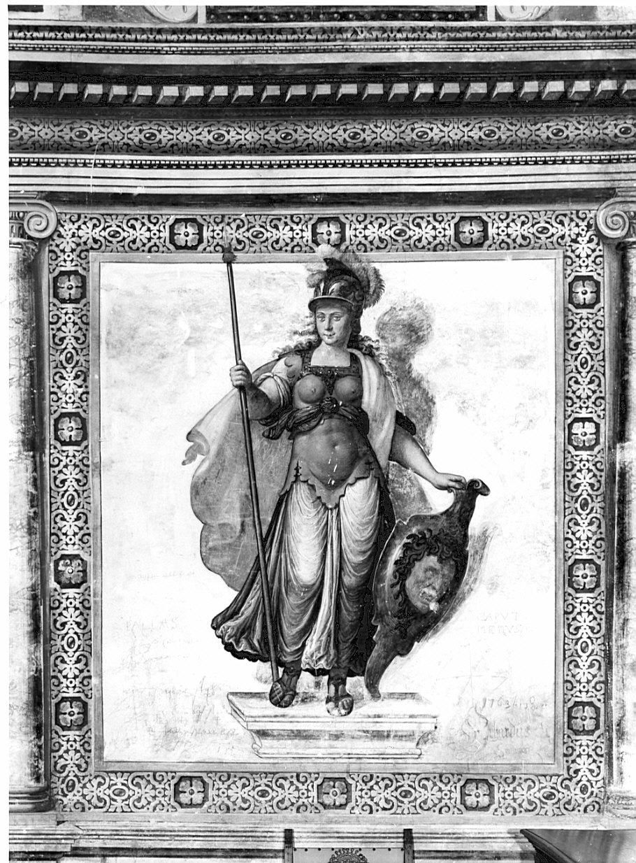 Minerva (dipinto, ciclo) di Aragoni Aragonio (sec. XVI)