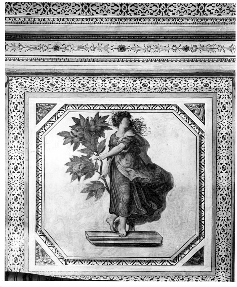 Allegorie delle quattro stagioni (dipinto, complesso decorativo) di Caneva Antonio Maria detto Porlezzino (sec. XVI)