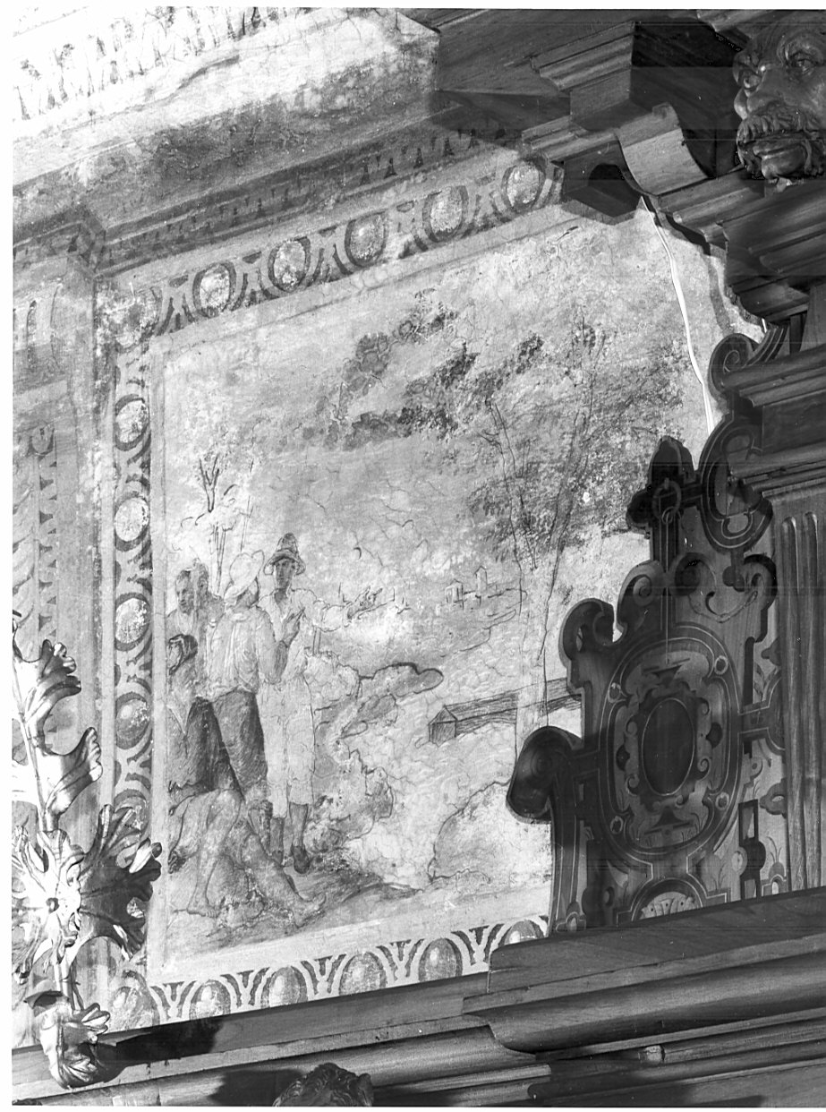 Danae e Perseo gettati in mare (dipinto, ciclo) di Caneva Antonio Maria detto Porlezzino (cerchia) (sec. XVI)