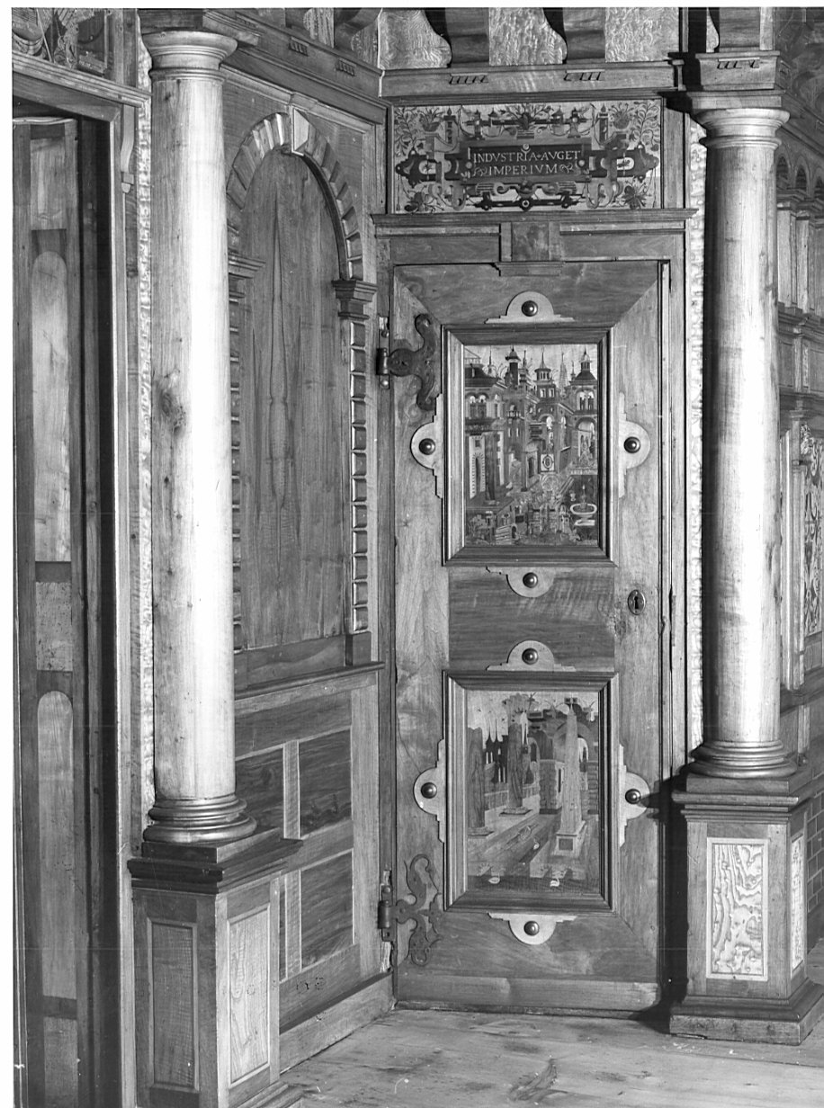 porta, opera isolata - ambito svizzero (sec. XVI)