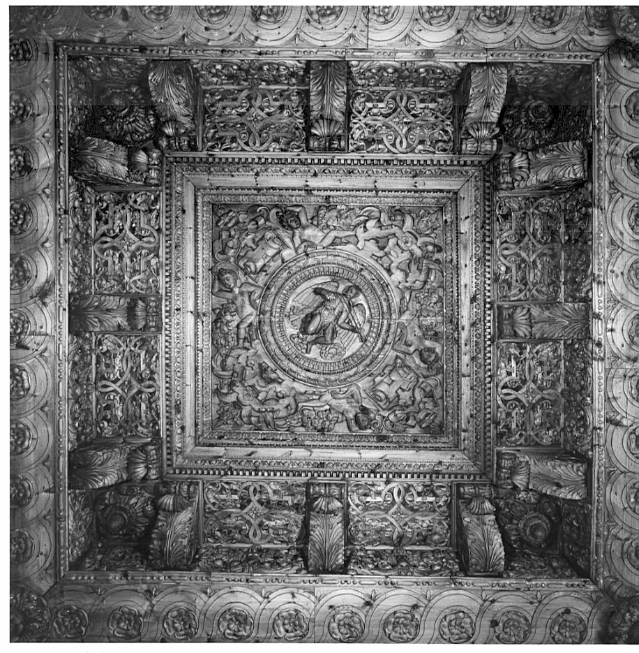 soffitto, complesso decorativo - ambito svizzero (sec. XVI)