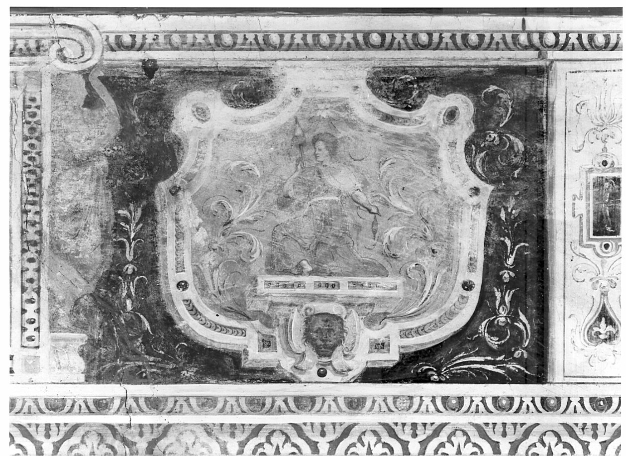 Asterie si sottrae a Giove divenendo un uccello e poi un'isola (dipinto, ciclo) di Caneva Antonio Maria detto Porlezzino (cerchia) (sec. XVI)