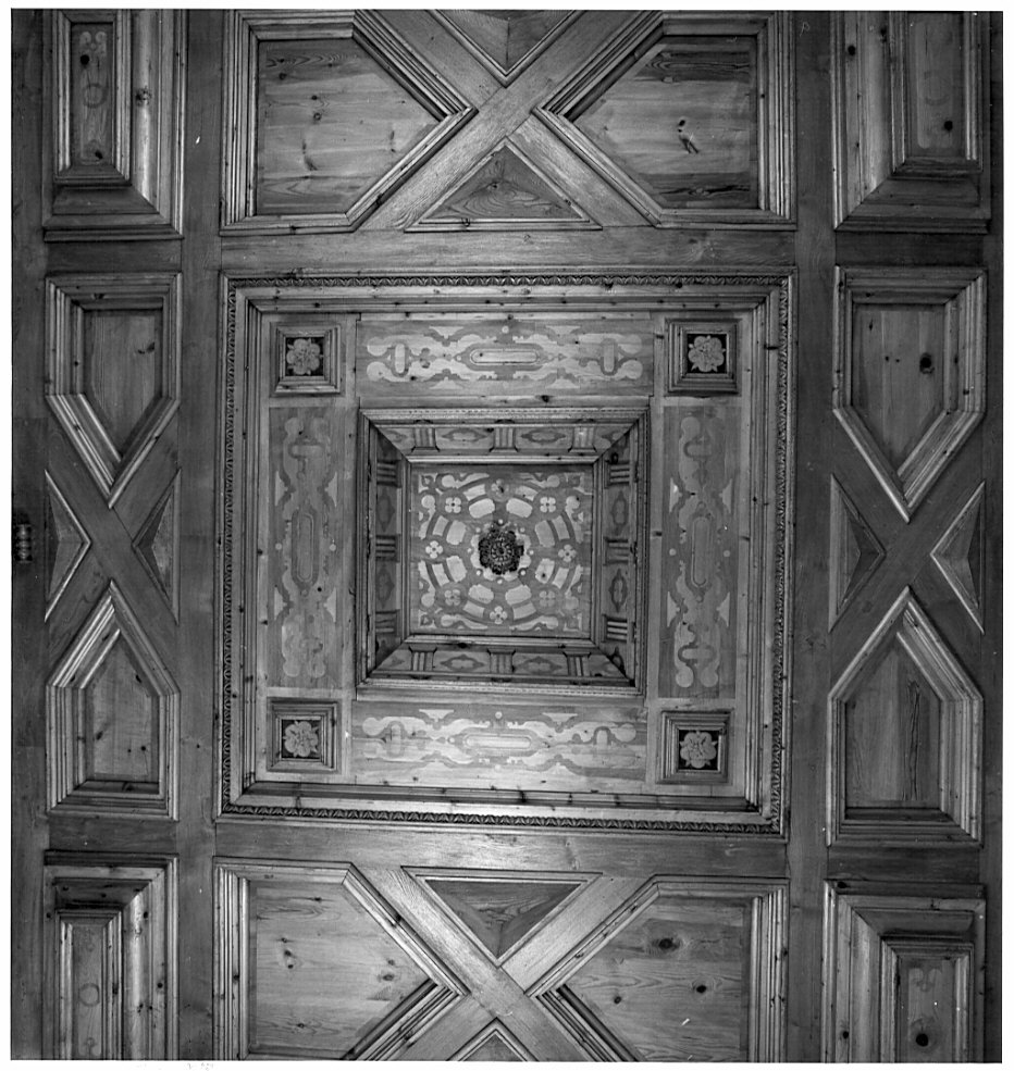 soffitto, opera isolata - ambito ticinese (sec. XVI)