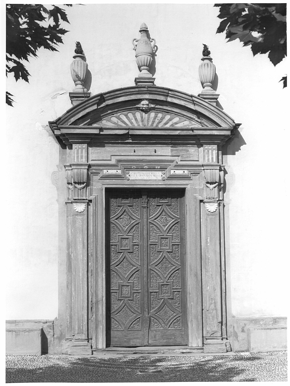 portale maggiore, opera isolata di Marni Piero (sec. XVII)