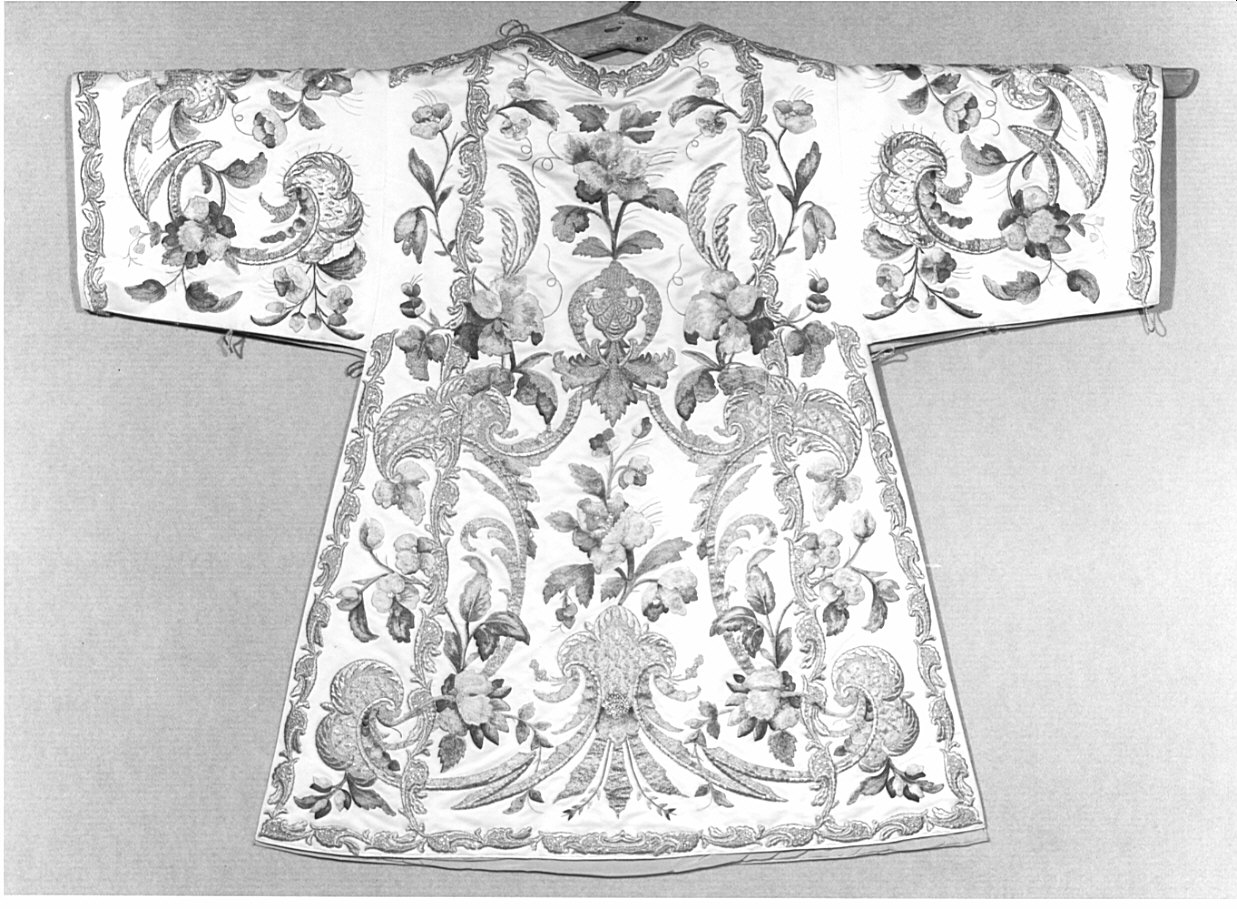 piviale, opera isolata - manifattura italiana (prima metà sec. XIX)