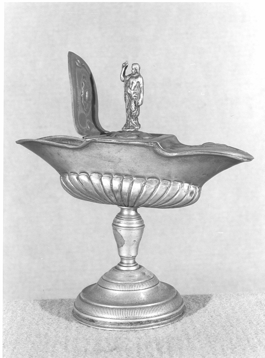 navicella portaincenso, opera isolata - bottega lombarda (sec. XIX)