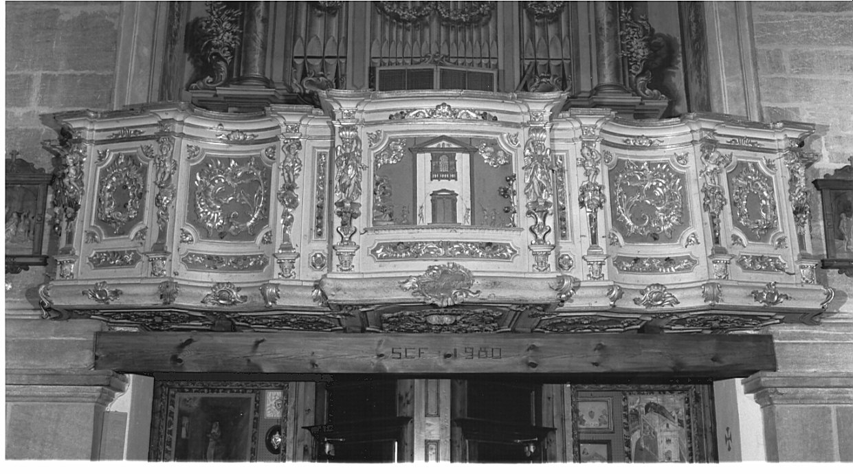 cantoria, opera isolata di Peder Matthias (sec. XVIII)