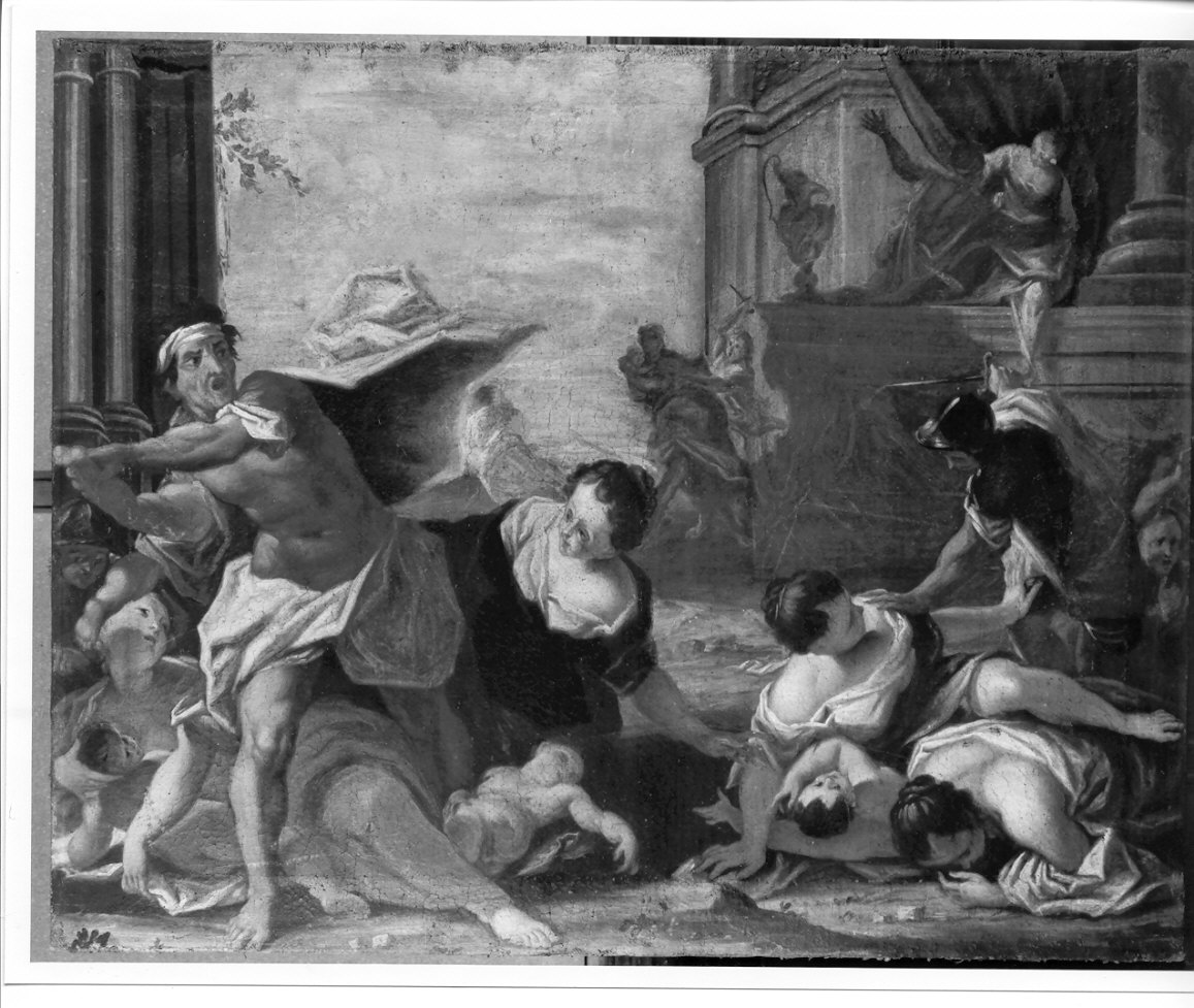 strage degli innocenti (dipinto, opera isolata) - ambito lombardo (sec. XVIII)