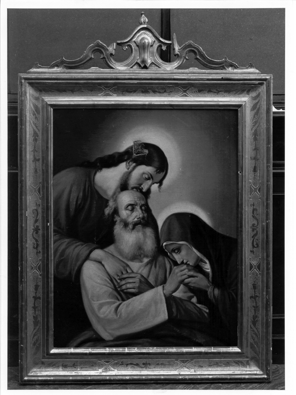 cornice di dipinto, opera isolata - ambito lombardo (seconda metà sec. XIX)