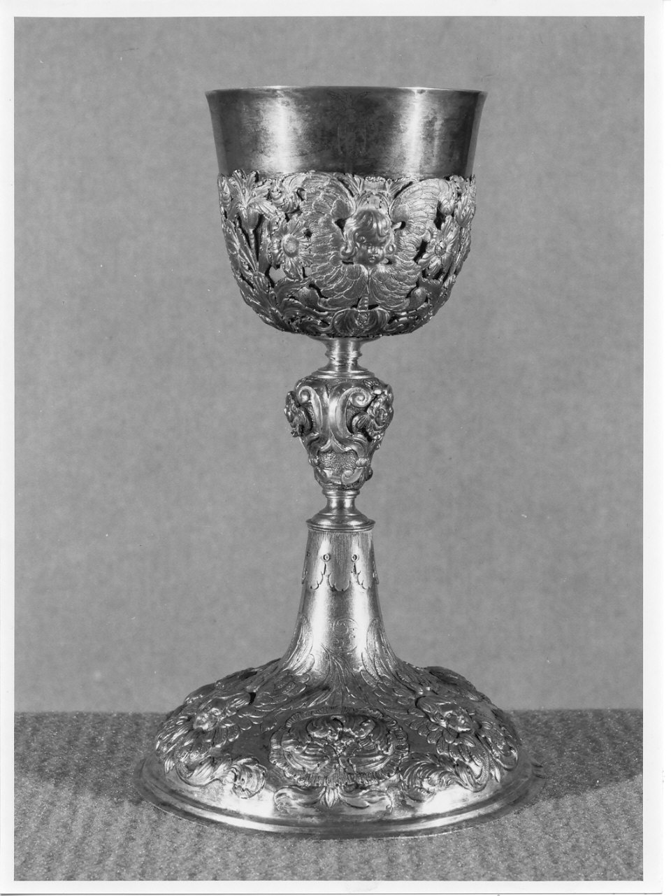 calice, opera isolata - bottega lombarda (sec. XVII)