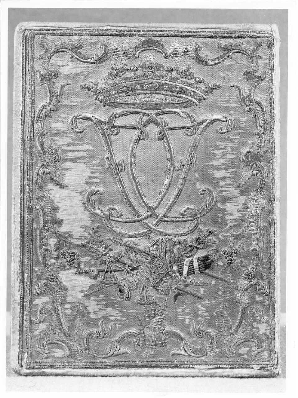 coperta di libro, opera isolata - bottega lombarda (sec. XVIII)