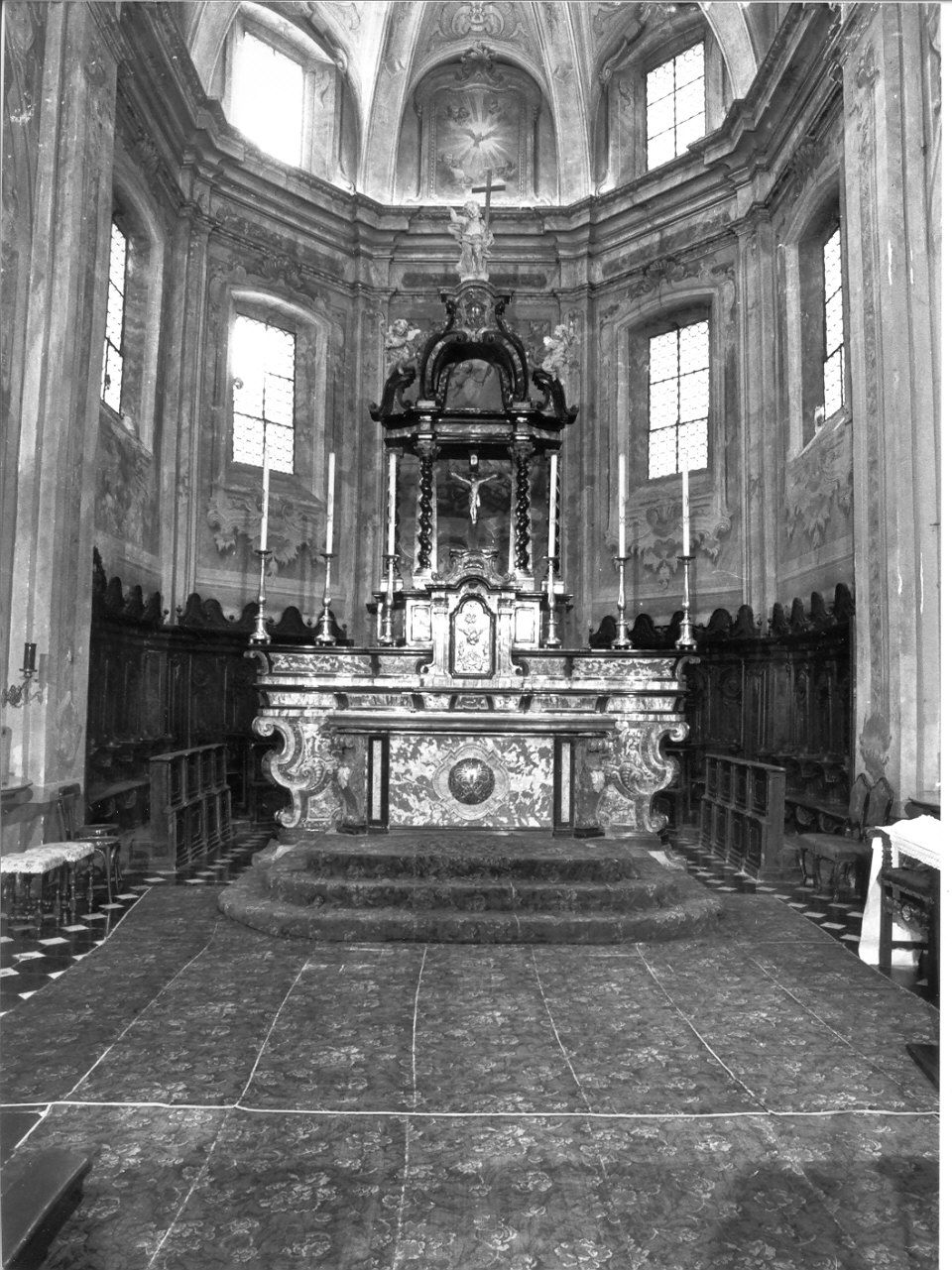 altare maggiore, opera isolata di Silva Antonio (attribuito) (sec. XVIII)