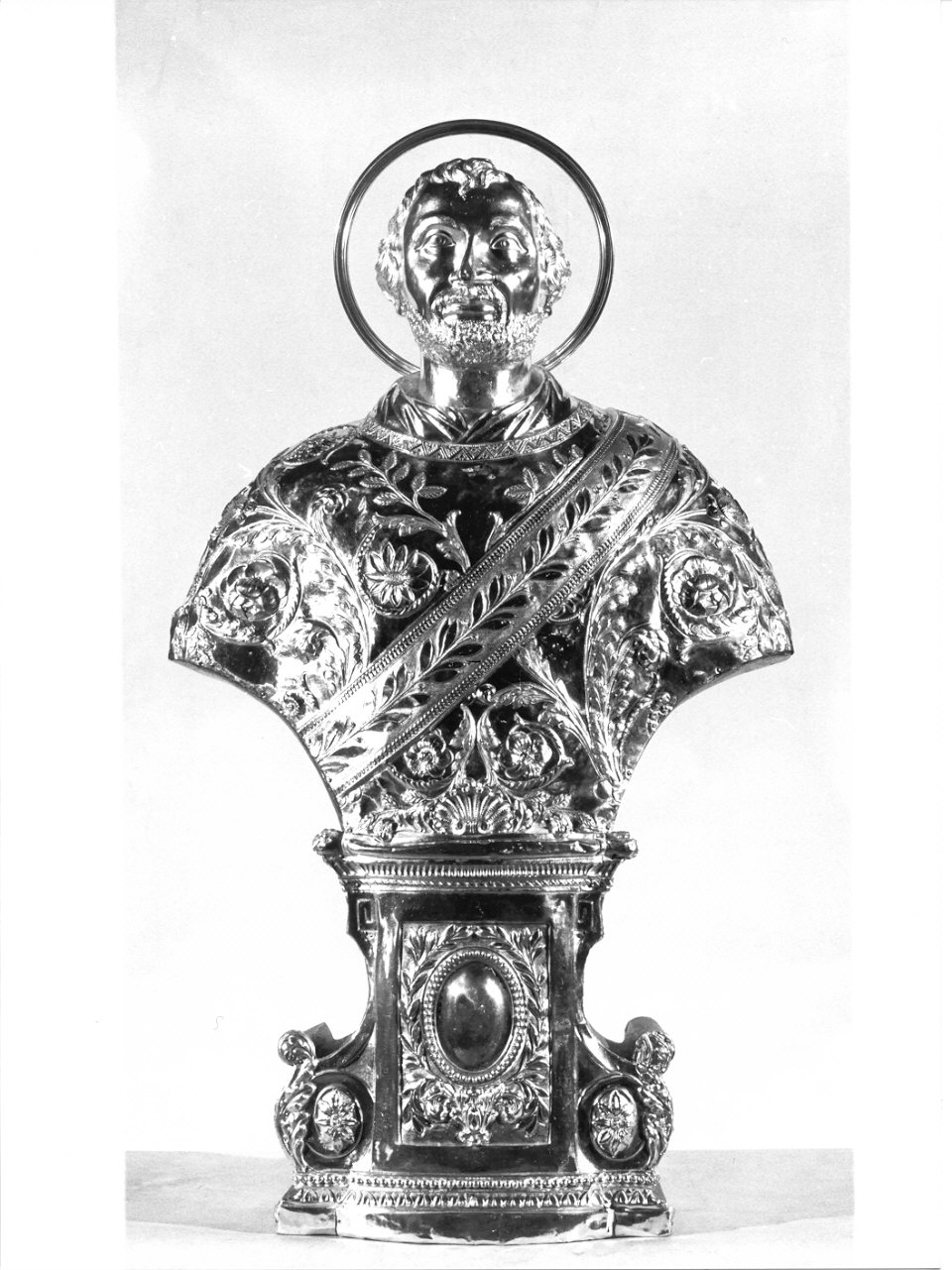 reliquiario - a busto, serie - ambito lombardo (sec. XVIII)