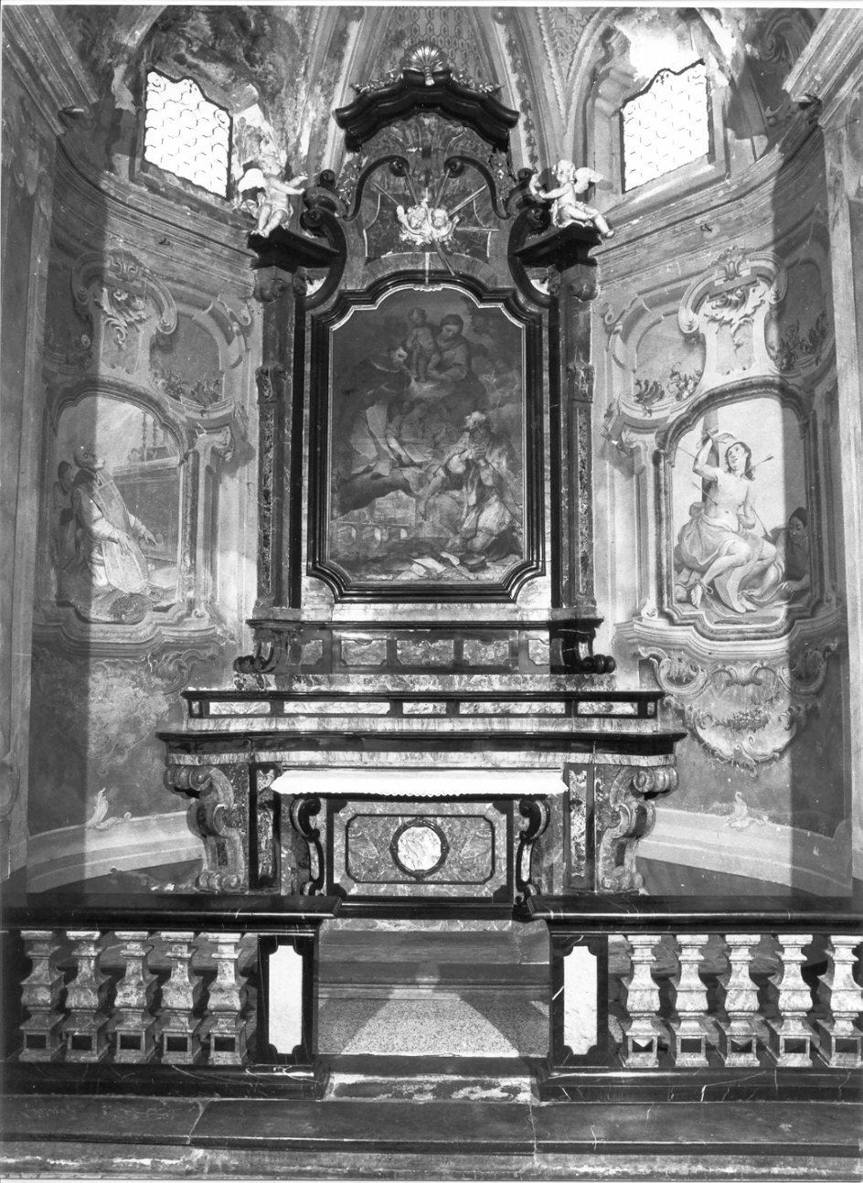 altare, opera isolata - bottega lombarda (secondo quarto sec. XVIII)