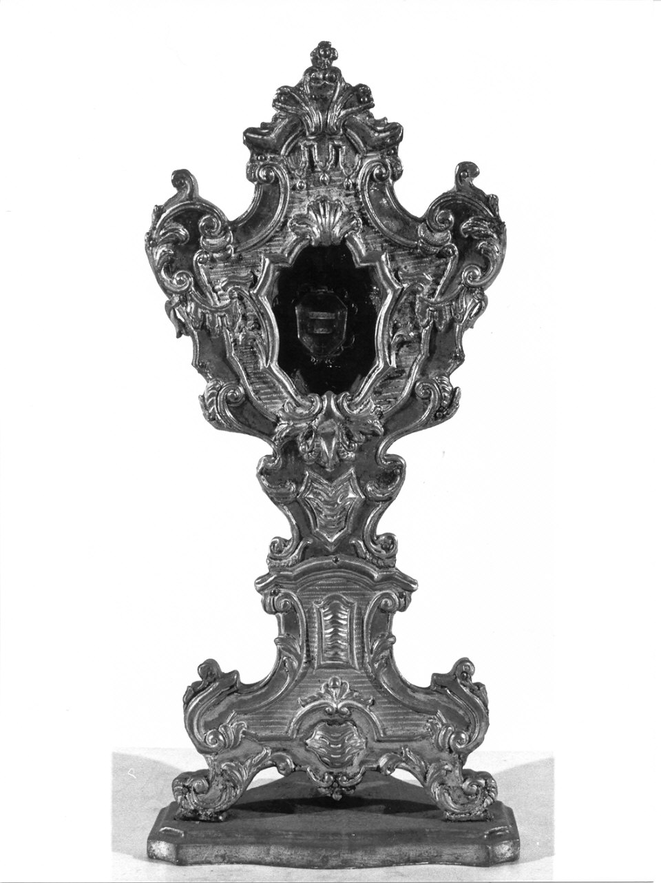 reliquiario-ostensorio, opera isolata - bottega lombarda (sec. XVIII)