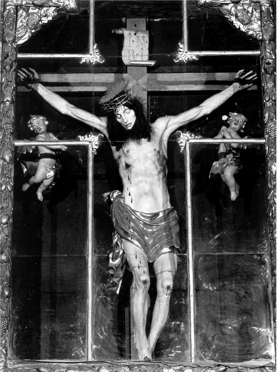 crocifisso, opera isolata - ambito lombardo (sec. XVI)