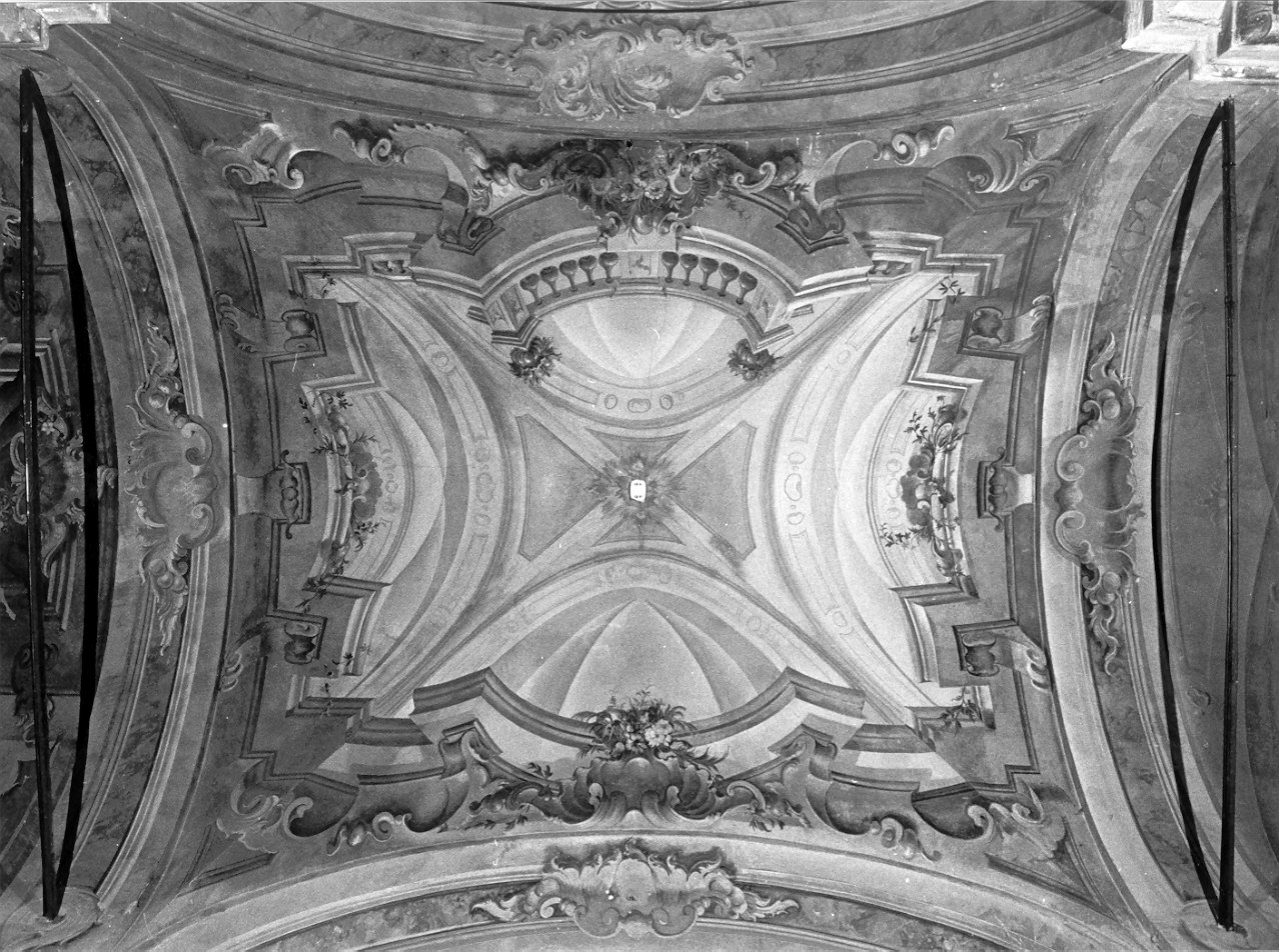 motivi decorativi a finte architetture (dipinto, elemento d'insieme) di Stocchetti Angelo, Stocchetti Celso (sec. XIX)