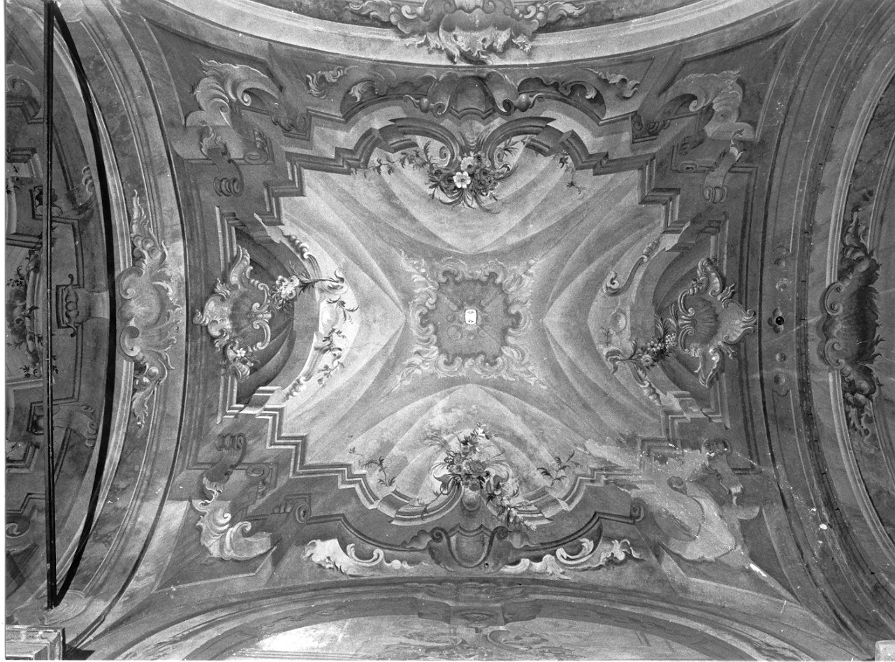 motivi decorativi a finte architetture (dipinto, elemento d'insieme) di Stocchetti Angelo, Stocchetti Celso (sec. XIX)