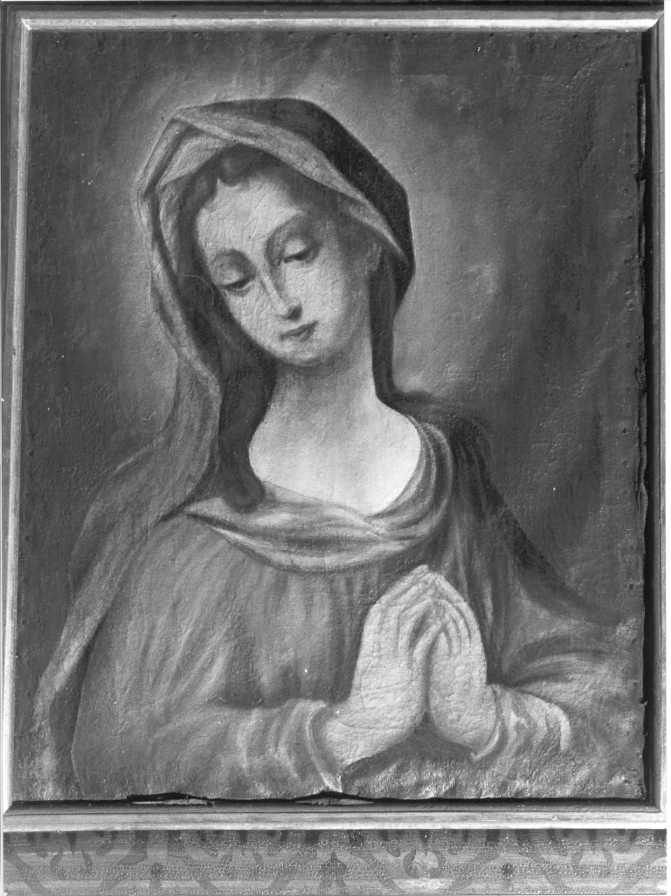 Madonna (dipinto, opera isolata) - ambito lombardo (sec. XVIII)