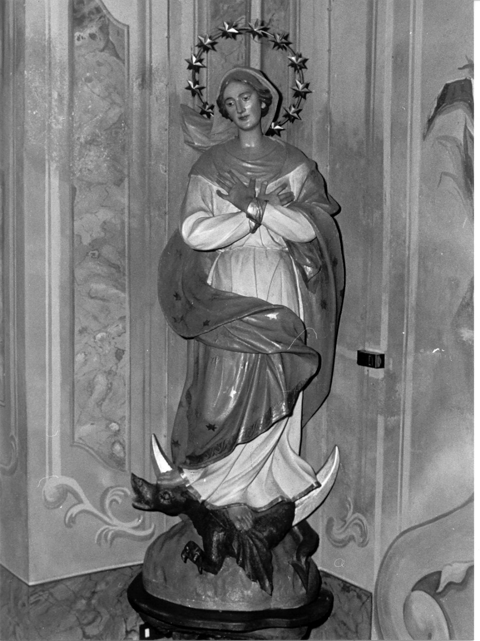 Immacolata Concezione (statua, opera isolata) - ambito lombardo (sec. XVIII)