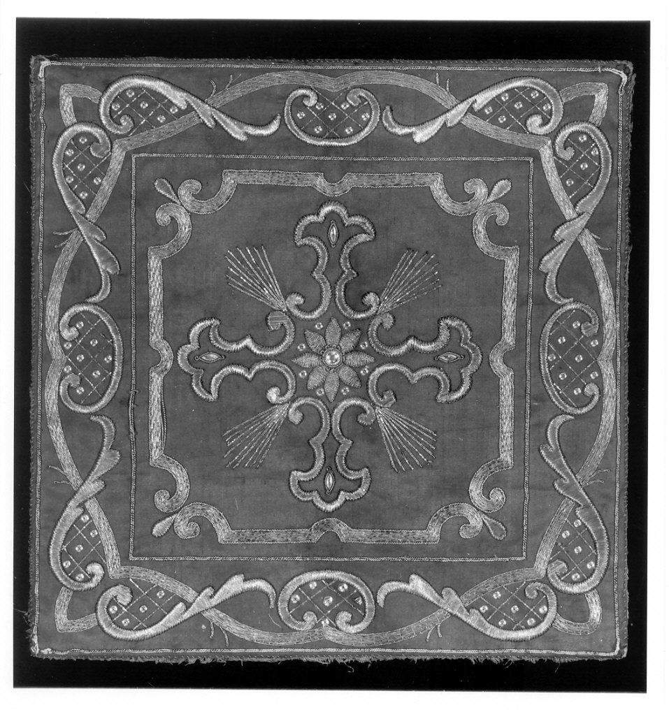 borsa del corporale, opera isolata - manifattura italiana (metà sec. XVIII)