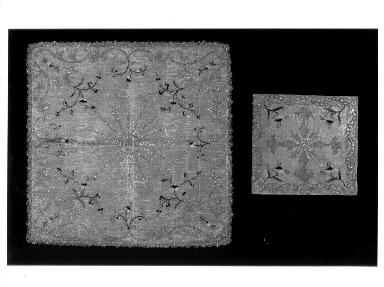 velo di calice, insieme - manifattura italiana (sec. XVIII)