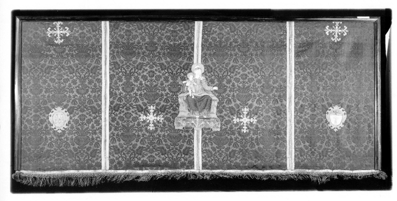 paliotto - a pannello piano, opera isolata - manifattura italiana (fine sec. XVIII)