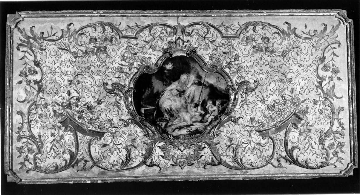 paliotto - a pannello piano, opera isolata - manifattura italiana (metà sec. XVIII)