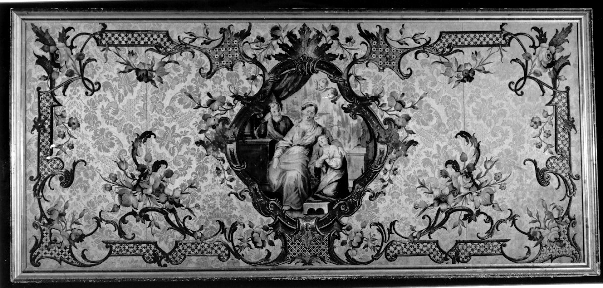 paliotto - a pannello piano, opera isolata - manifattura italiana (prima metà sec. XVIII)