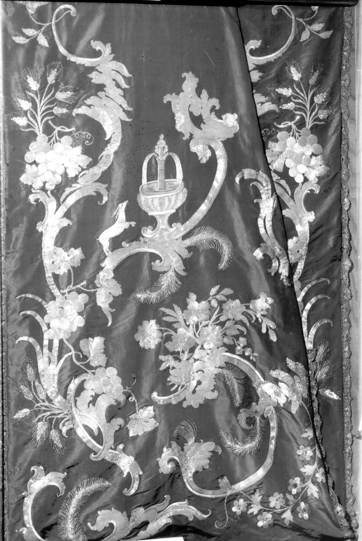 paliotto - a pannello piano, opera isolata - manifattura italiana (metà sec. XVIII)