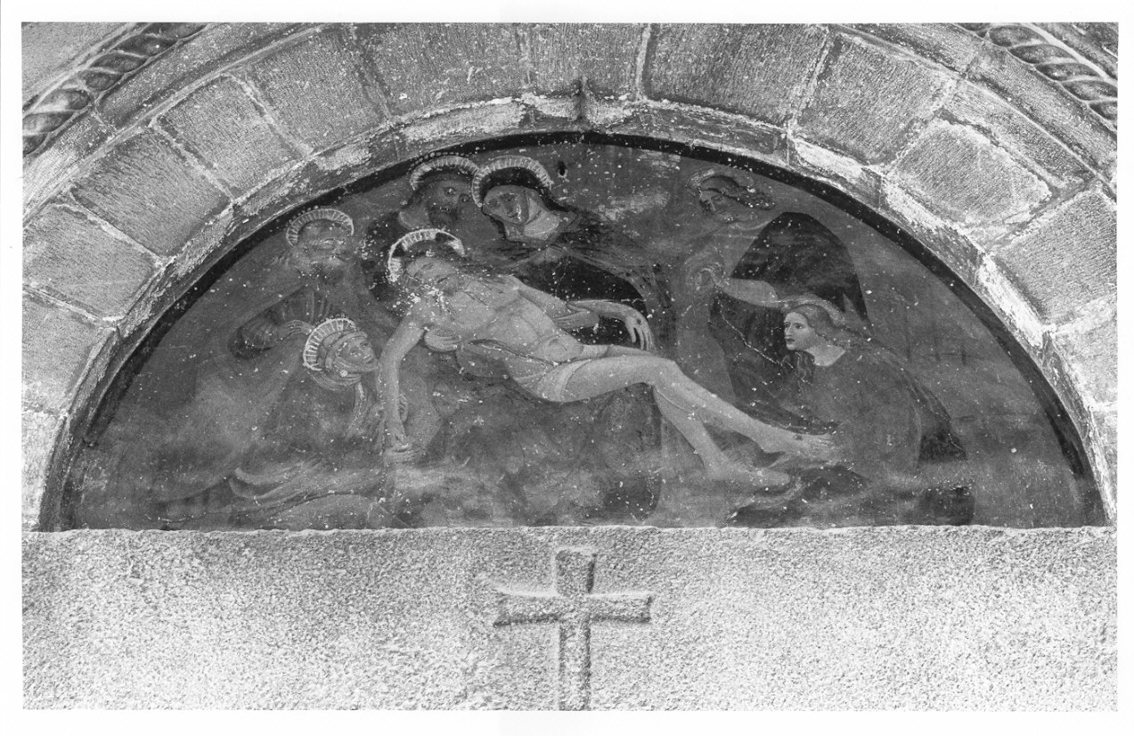 deposizione di Cristo dalla croce (dipinto, opera isolata) di De Passeris Andrea (inizio sec. XVI)