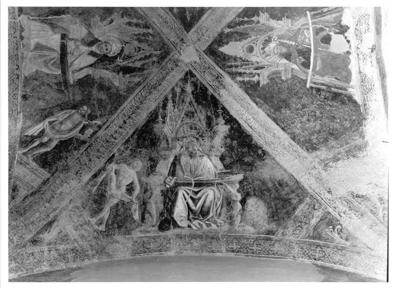 San Girolamo (dipinto, elemento d'insieme) di De Passeris Andrea (inizio sec. XVI)